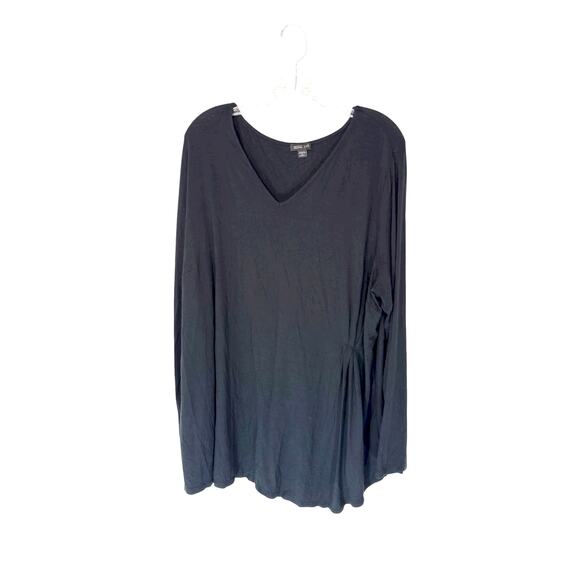 J. Jill Wearever Collection Women's Top Plus Basic Long Sleeve V-Neck Size 2X - Picture 1 of 11